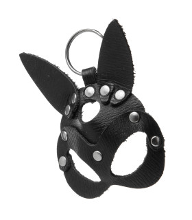 Кожаный брелок БДСМ маска Зайца - No Taboo