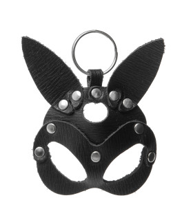 Кожаный брелок БДСМ маска Зайца - No Taboo