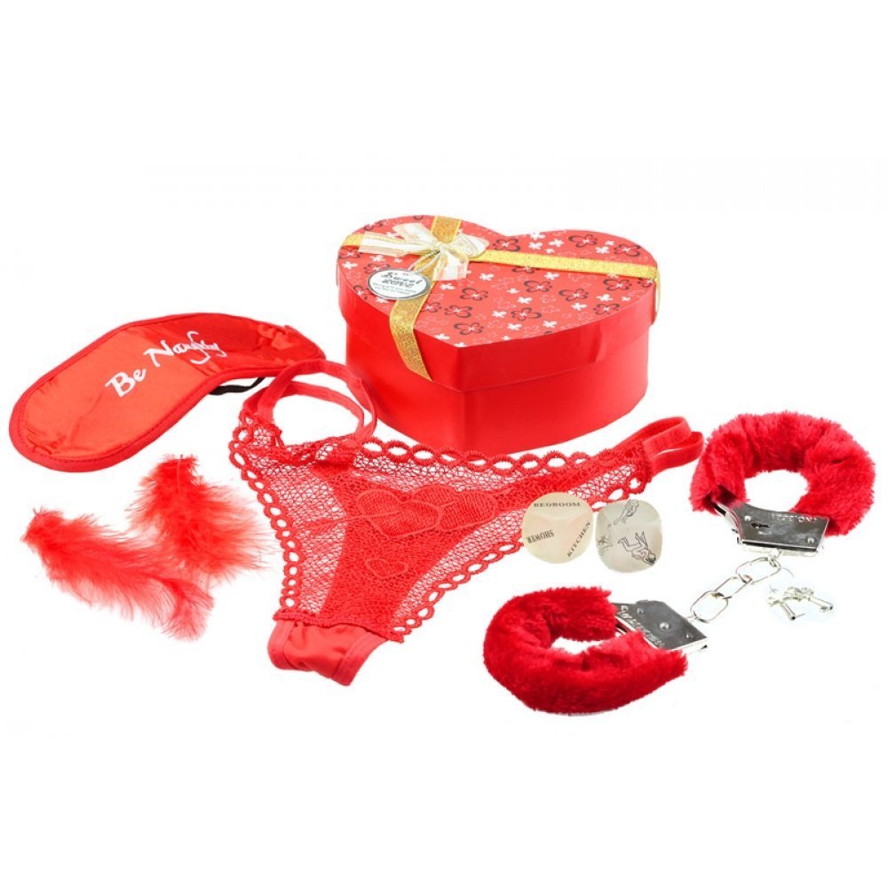 Наручники подарунковий набір Сердечко (2933), zoom