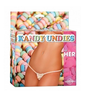Сексуальные съедобные стринги кофеты Kandy Undies For Her - No Taboo