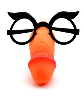Сексуальні окуляри Plastic Sexy Male Nose with Eye-glass - No Taboo