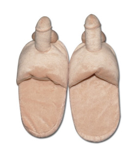 Тапочки мягкие с членом House Slippers - No Taboo