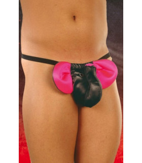 Трусики слоник чорно-рожевий - No Taboo