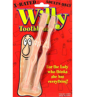 Зубные щетки - sex, 2 шт. - No Taboo