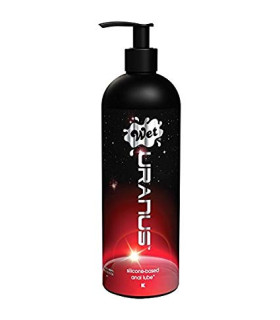 Анальная смазка на силиконовой основе Wet Uranus, 465 мл - No Taboo