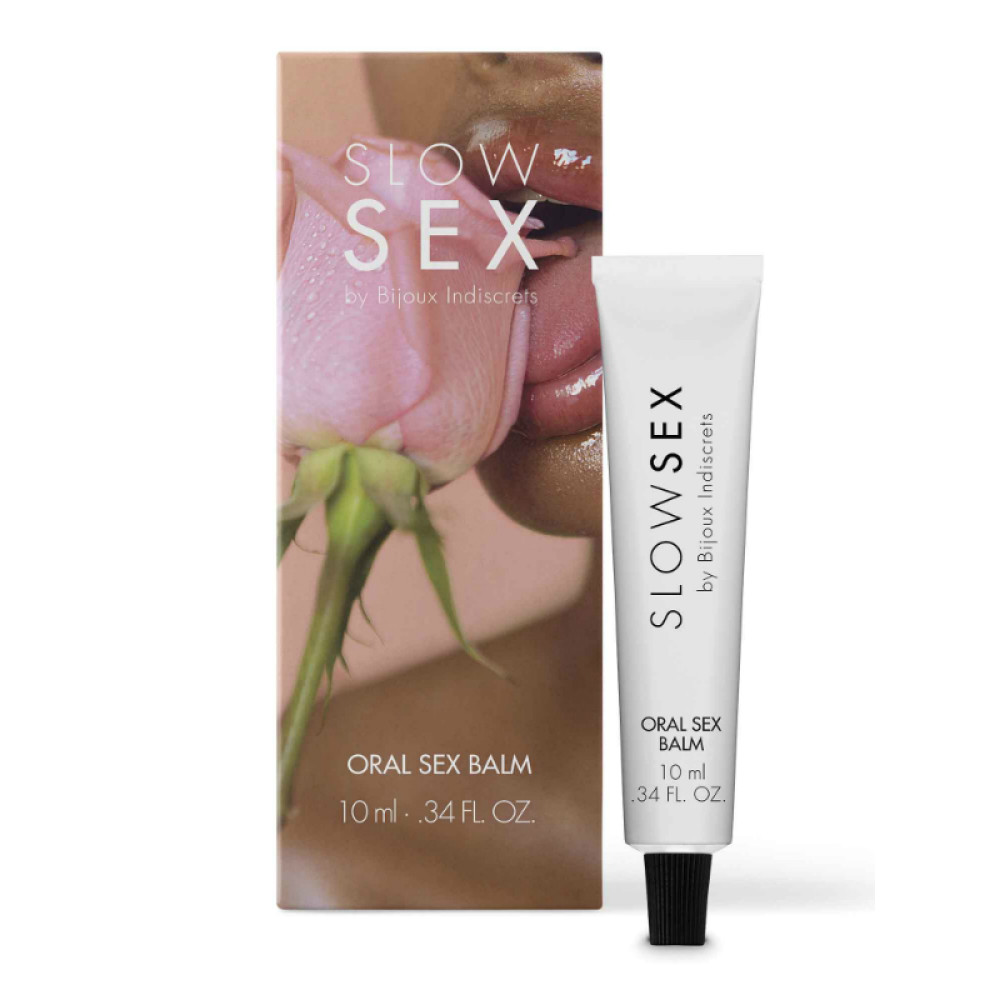 Бальзам для орального секса на водной основе ORAL SEX BALM Slow Sex Bijoux Indiscrets, 10 мл (34700), zoom