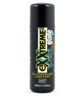 Лубрикант HOT eXXtreme Glide на силиконовой основе, обезболивающий, 100 мл - No Taboo