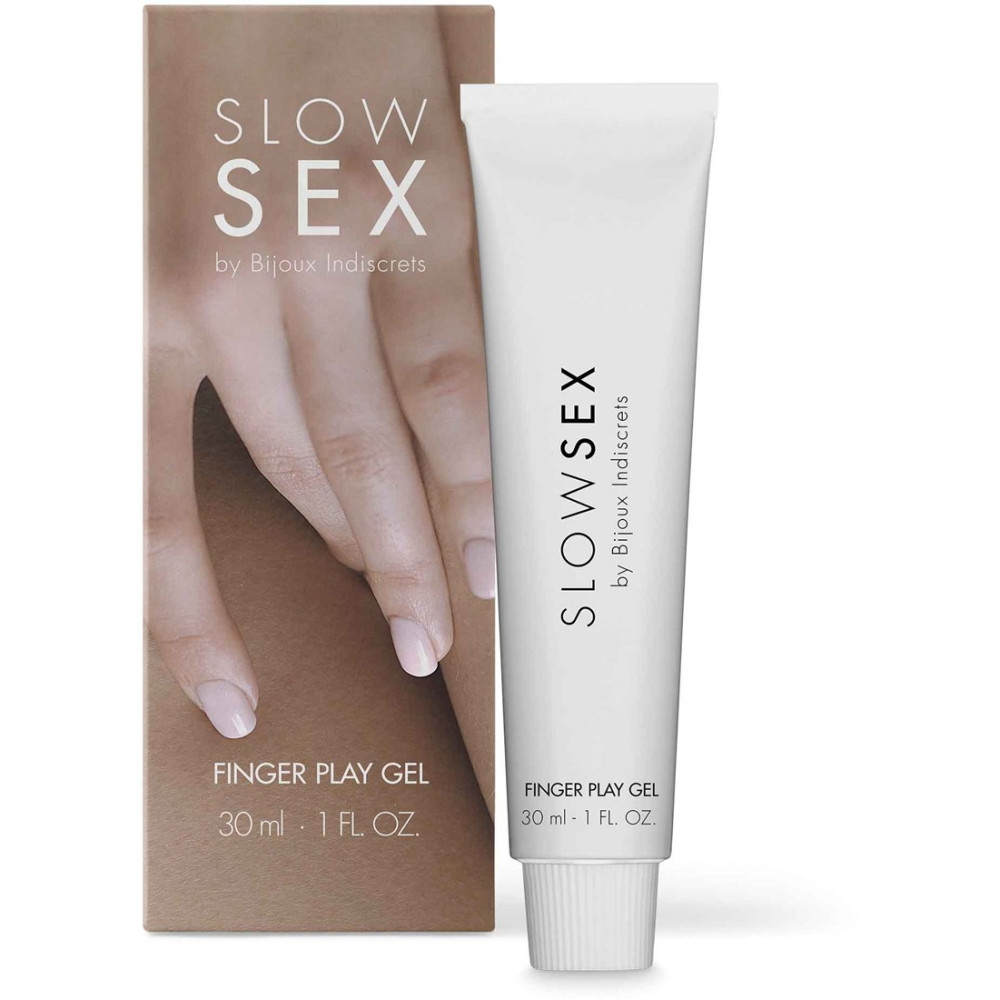 Гель для мастурбації на водній основі FINGER PLAY Slow Sex by Bijoux Indiscrets, 30 мл (34696), zoom