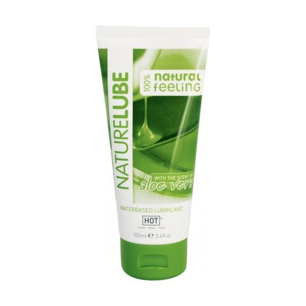 Лубрикант HOT Aloe Vera на водній основі, 100 мл (4923), zoom