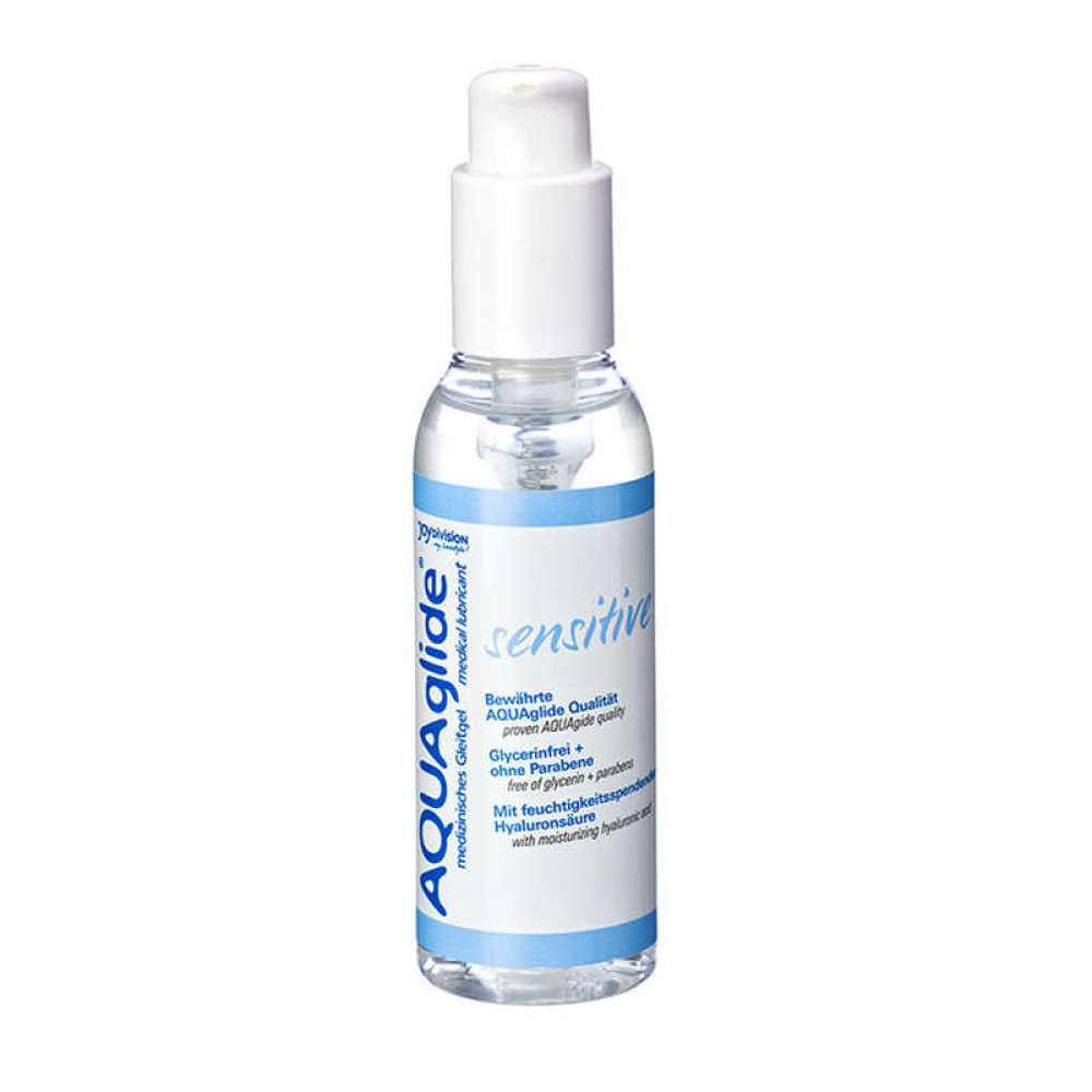Лубрикант безгліцериновий AQUAglide Sensitive, 125 мл (34953), zoom