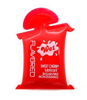 Лубрикант WET CLEAR FLAVORED SWEET CHERRY, 10 мл - No Taboo