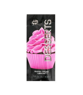 Пробник Лубрикант на водній основі, 10 мл, WET Dessert Frosted Cupcake, їстівний - No Taboo