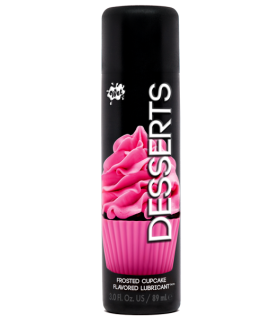 Лубрикант на водній основі, 89 мл, WET Dessert Frosted Cupcake, їстівний - No Taboo