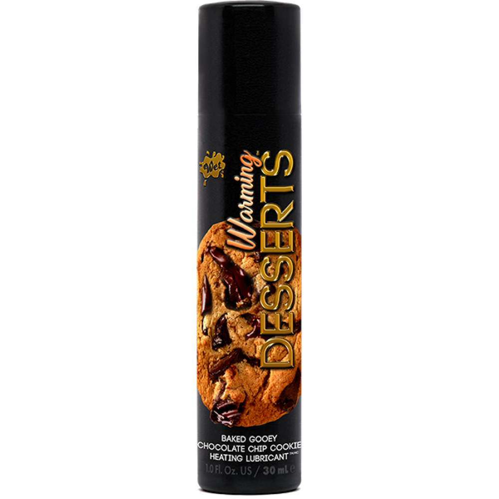 Лубрикант WET Warming Desserts Baked Gooey Chocolate Chip Cookie, 30 мл (32406), zoom