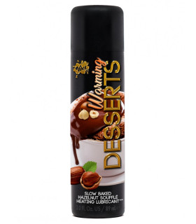 Лубрикант WET Warming Desserts Slow Baked Hazelnut Souffle (Суфле со вкусом лесного ореха), 89 мл - No Taboo