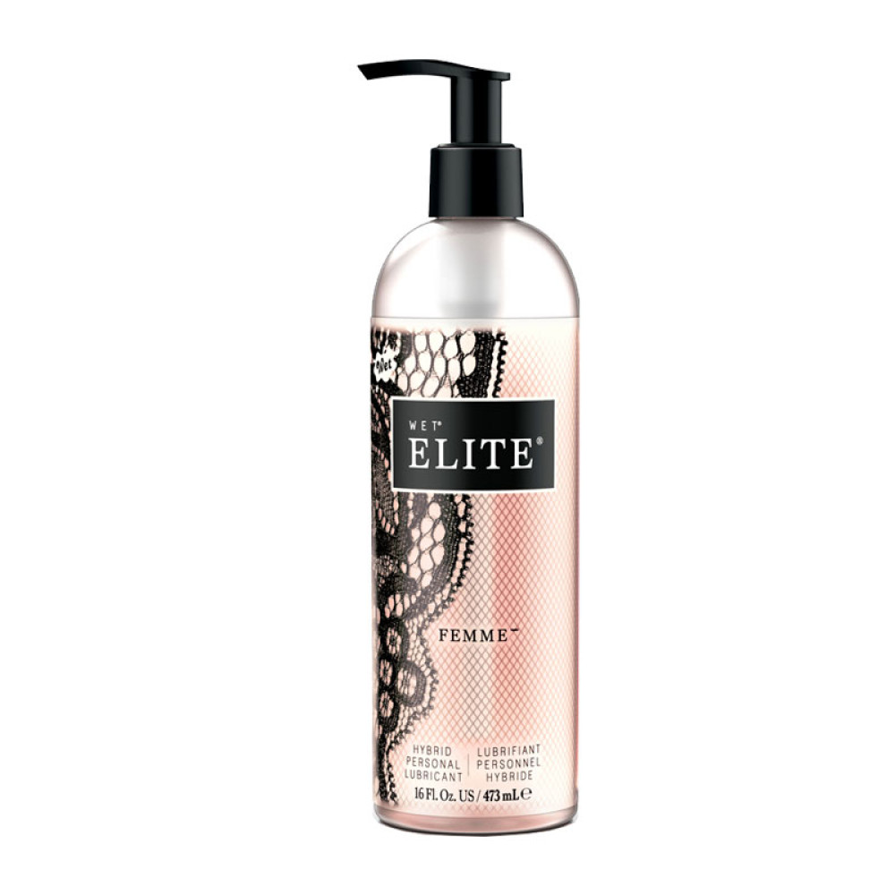 Лубрикант жіночий гібрид Wet Elite Femme 473ml (31017), zoom