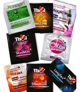 Набор пробников смазок "Все включено" - Эксклюзивное предложение - No Taboo