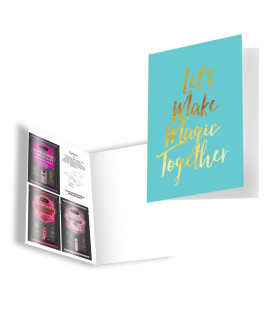 Подарочная открытка с набором Сашетов плюс конверт Kama Sutra Lets Make Magic Together - No Taboo