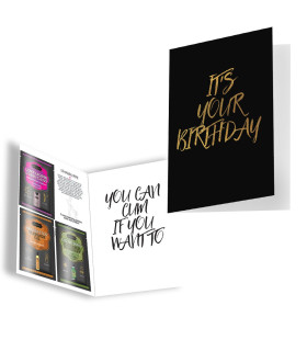 Подарочная открытка с набором сашетов плюс конверт на День Рождения Kama Sutra - No Taboo