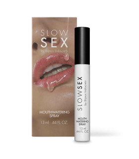 Спрей для усиления слюноотделения на водной основе MOUTHWATERING SPRAY Slow Sex by Bijoux Indiscrets, 13 мл - No Taboo