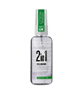 Вагинальный силиконовый органический лубрикант EGZO WOW 2in1 50 ml - No Taboo