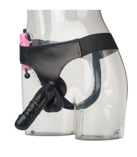 Латексний страпон з вібрацією Real man - No Taboo