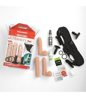 Набор страпонов Dual Density Set, Vac-U-Lock - No Taboo