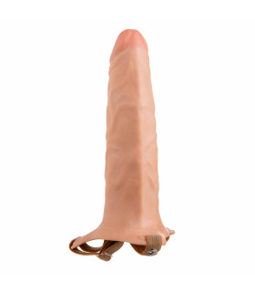 Реалістичний порожнистий страпон (фаллопротез)поясний Evolution Egzo 18.5 x 4.7 см - No Taboo