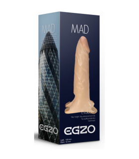 Реалістичний порожнистий страпон (фаллопротез)поясний Evolution Egzo 18 x 4.2 см - No Taboo