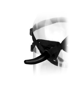 Страпон для новичков PipeDream, чёрный 12 см, диаметр - 2,7 - No Taboo