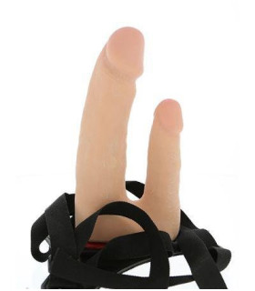 Страпон двойной, реалистичны 16 см, диаметр 4 см - No Taboo