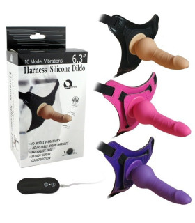 Страпон Harness Silikone - No Taboo