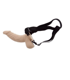 Страпон реалістичний з кріпленням на трусиках 23 см, діаметр-5 см - No Taboo