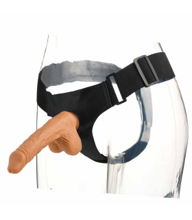 Страпон реалістичний cock with Balls 20.5 см діаметр-3,5 - No Taboo