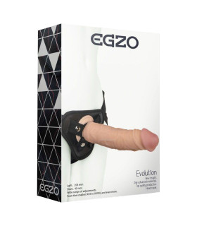 Страпон женский Egzo Еvolution, 22 см диаметр - 5 - No Taboo