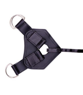 Трусы для страпона Harness с креплением, черные - No Taboo