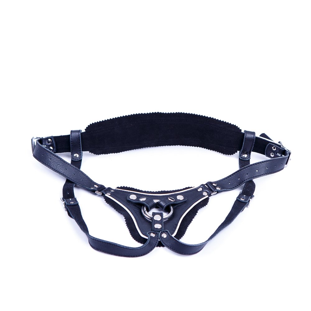 Труси для страпона м'яка шкіра, Голландія (26308), zoom