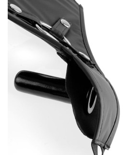 Трусы для страпона с вибро Fetish Fantasy REMOTE CONTROL FANTASY HARNESS BLACK - No Taboo