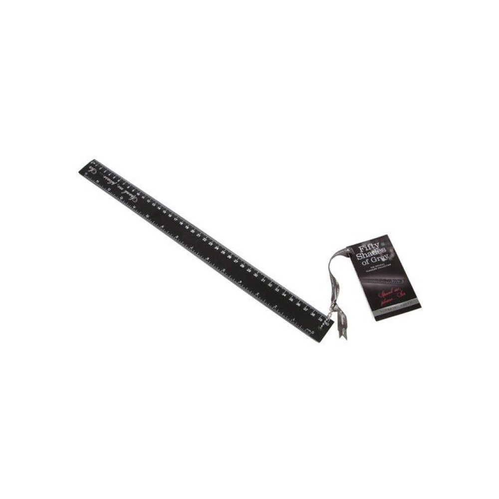 Fifty Shades Of Grey-лінійка шльопалка (50 Відтінків Сірого) (26240), zoom