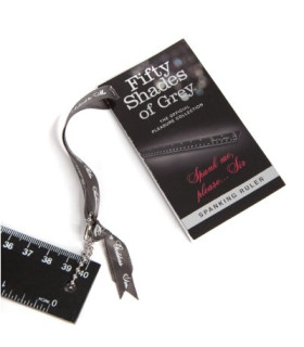 Fifty Shades of Grey - Линейка шлепалка (50 оттенков серого) - No Taboo