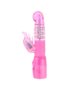 Вібратор рожевий Bright Passion Rabbit - No Taboo