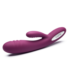 Вібратор-кролик Svakom Adonis фіолетовий, 20 х 3.8 см - No Taboo