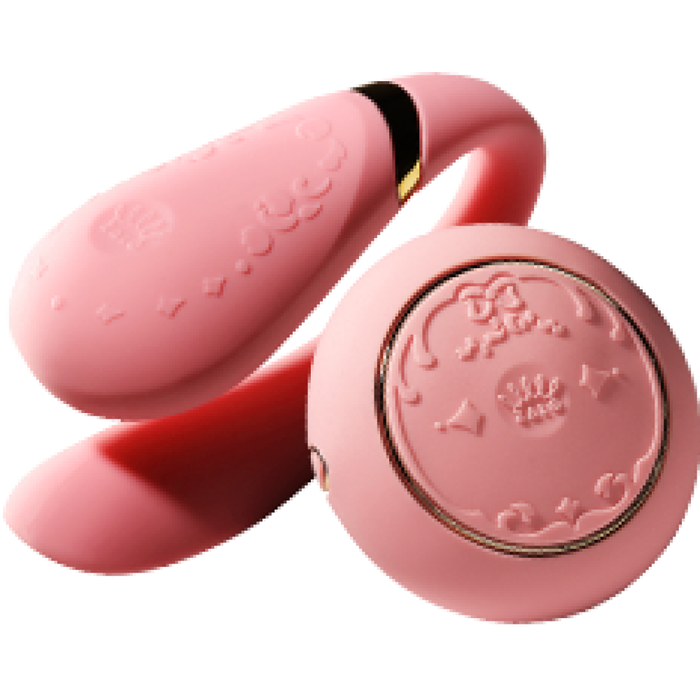 Вибратор для пар с пультом Versailles ZALO Fanfan Set Pink (25434), zoom
