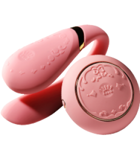 Вибратор для пар с пультом Versailles ZALO Fanfan Set Pink - No Taboo