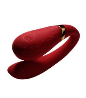 Вибратор для пар Versailles ZALO Fanfan, красный - No Taboo
