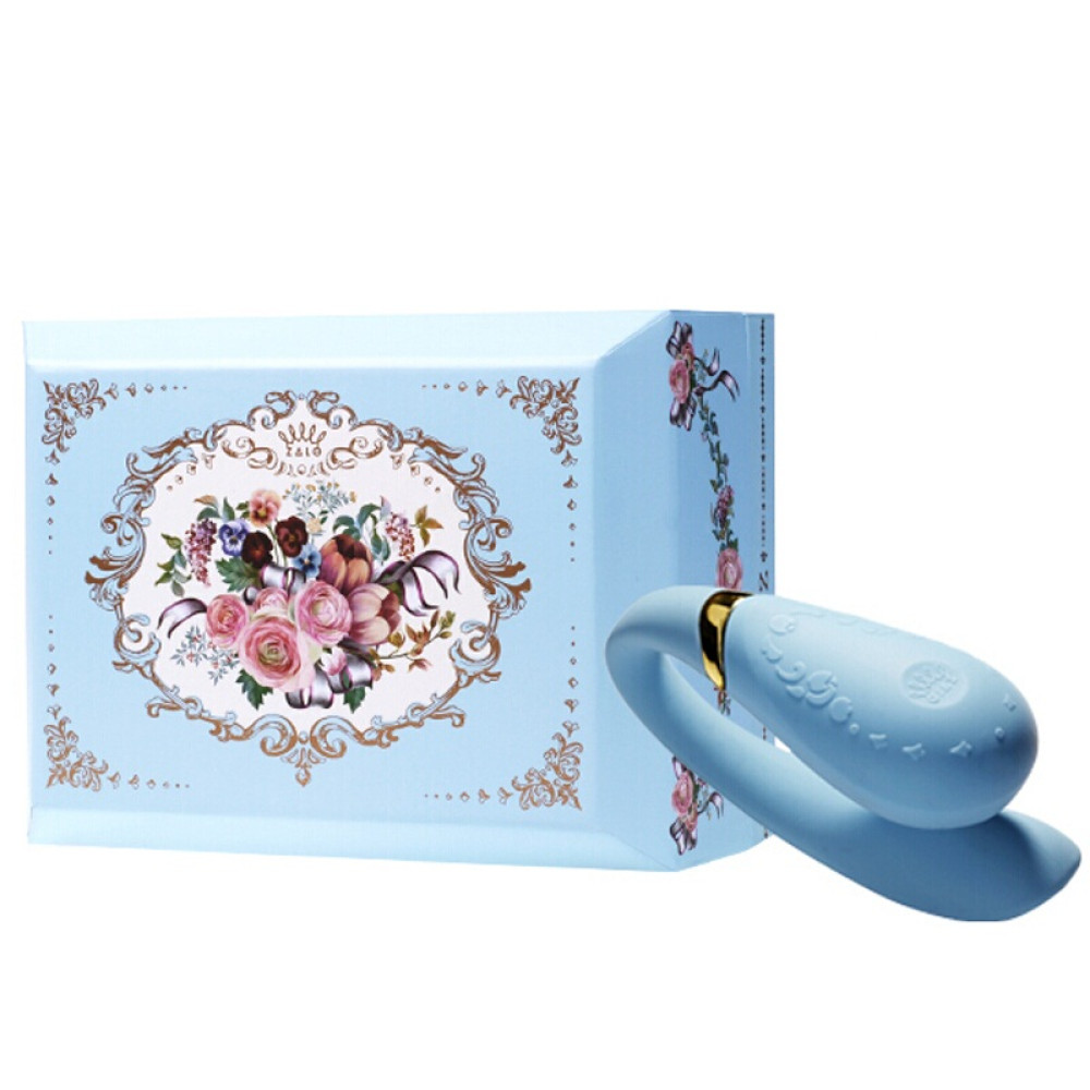 Вибратор для пар Versailles ZALO Fanfan, голубой (25426), zoom
