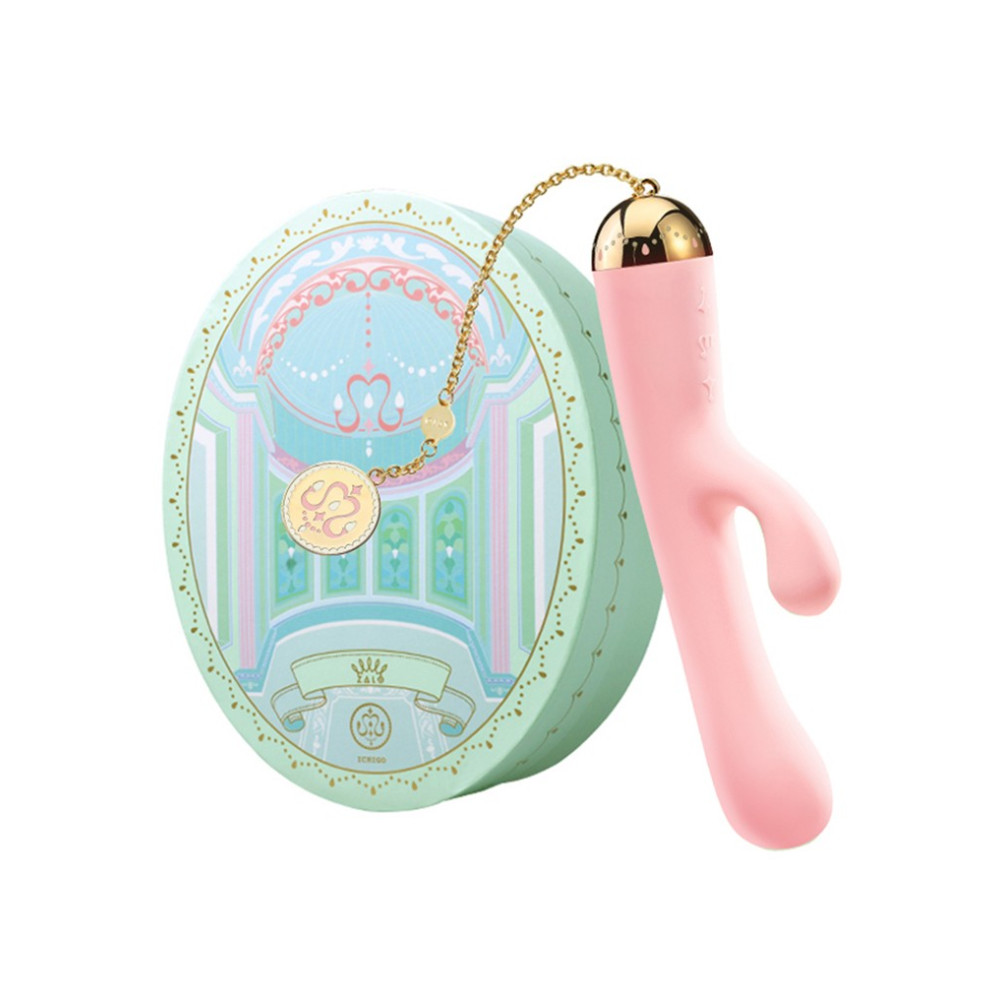 Вибратор вагинально-клиторальный ZALO Ichigo, розовый (25422), zoom