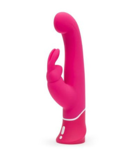 Вибратор кролик Happy Rabbit розовый, 24.1 см х 3. см - No Taboo