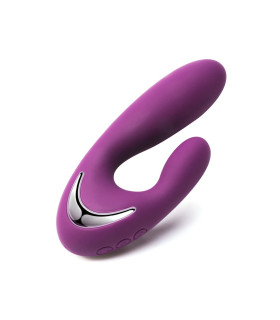 Вібратор-кролик Svakom Vesper з підігрівом, фіолетовий, 14.8 х 4.2 см - No Taboo