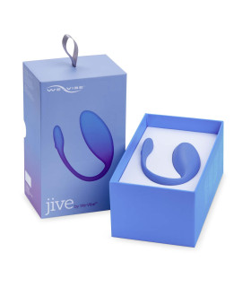 Виброяйцо We-Vibe Jive Smart, синее - No Taboo